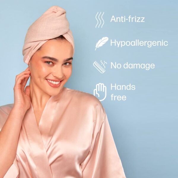 419a13003805d9a8971ca66cc1b18dc0a91ea1a906cf86562b4b8a4ebe5132d2 100% Organic Brushed Silk Hair Towel