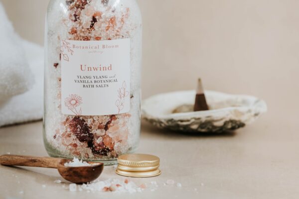 Unwind Bath Salts - Ylang Ylang and Vanilla