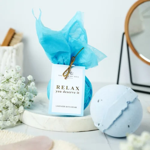 Relaxing Lavender Bath Bomb