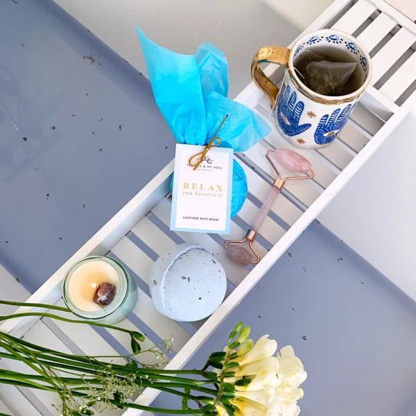 Relaxing Lavender Bath Bomb