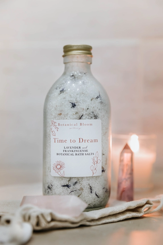 Time To Dream Lavender and Frankincense Bath Salts