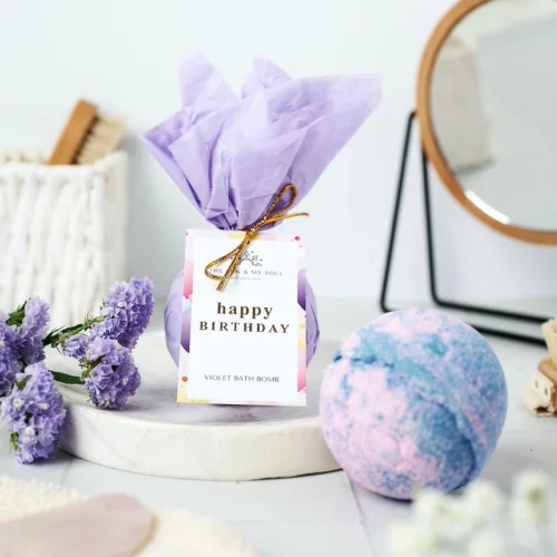 Violet Birthday Bath Bomb