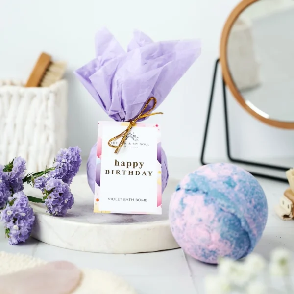 Violet Birthday Bath Bomb